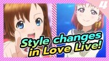 Style changes in Love Live!
