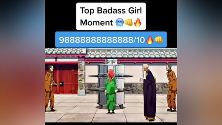 Badass 🥶👊🔥 anime animegirl hinamatsuri animebadassmoment badassmoment foryoupage fyp foryoupageoffi