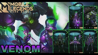 MLBB|VENOM Team in MobileLegends BangBang|SABER LEGEND