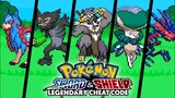 Pokémon Sword and Shield GBA (V8.0) Cheat Code Legendaries