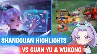 SHANGGUAN HIGHLIGHTS KILL VS GUAN YU & WUKONG ||| HONOR OF KING'S #bestofbest #BstationGamers