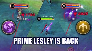 PRIME LESLEY WITH THIS NEW SET! | MOBILE LEGENDS