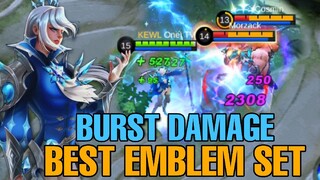 INSANE BURST DAMAGE BUILD FOR SILVANNA | BEST EMBLEM SET