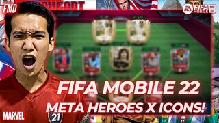 FIFA Mobile 22 Indonesia | Challenge Weekend Ranking Pake Squad Heroes x Icons! Meta Tapi Expired?!