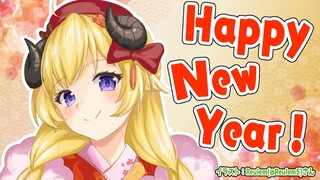 【謹賀新年】HAPPY NEW YEAR！今年もよろしくね！【角巻わため/ホロライブ４期生】