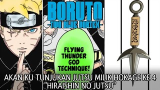 BORUTO TWO BLUE VORTEX CHAPTER 4 REVIEW - BAHAS DETAIL HIRAISHIN NO JUTSU MILIK BORUTO !!!