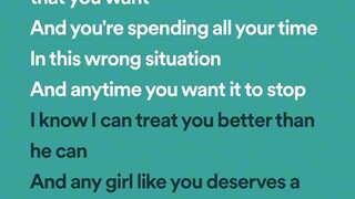 Treat you better Lyrics. || Clinophile cttro