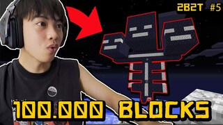 2B2T 100 000 Blocks Wither Khổng Lồ | Channy Minecraft 2b2t tập 5