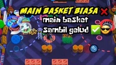 main basket biasa ❌ main basket sambil gelud ✅😎 {} brawlstars Indonesia brawl stars