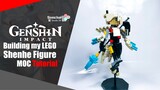 LEGO Genshin Impact Shenhe Figure MOC Tutorial | Somchai Ud