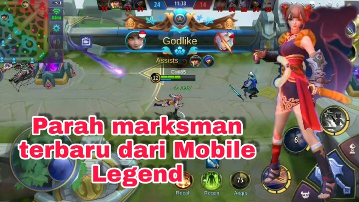 Marksman Mobile Legend Terbaru Ini Parah Kuy, Wanwan New Marksman ML, Wan MM ML terbaru