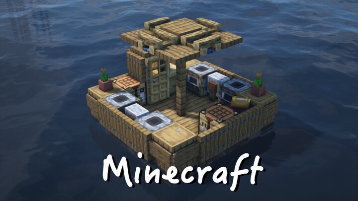 【Minecraft】 Chiếc thuyền cứu hộ này thật kỳ lạ