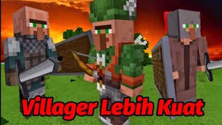 Villager Memegang Senjata - Addon Villager Guard MCPE 1.16 UP