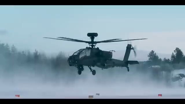 AH-64 Apache in Action