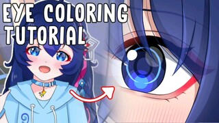 Tiru eye coloring ku yang dulu [tutorial mewarnai mata]