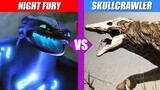 Night Fury vs Skullcrawler | SPORE