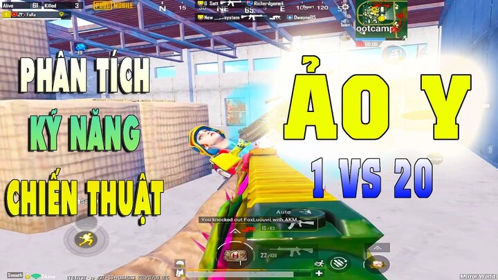 ẢO Y ( kỹ năng di chuyển nghe tiếng chân) || PUBG MOBILE