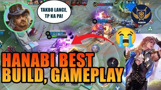 Hanabi Best Build, Focus Item and Push - Lancelot Nagalit Nag TP Style | #mlbb #hanabisolorank