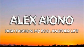 High Fashion, My Boo, Another Life | Alex Aiono Mashup (Lyrics)