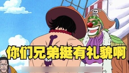 [One Piece] Bucky: Brother is more polite. Obviously we, Luffy, are also very polite.