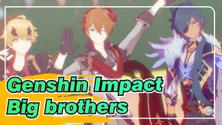 Genshin Impact|【MMD】Big brothers of early childhood teachers☆