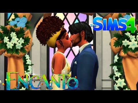 Disney Encanto Dolores Wedding in Sims 4 - Titi Plus