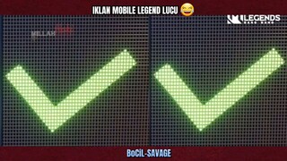 IKLAN MOBILE LEGEND LUCU PART 1 😂😂