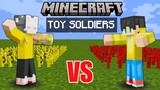 10,000 TOY SOLDIERS BATTLE in Minecraft! ft. WONDERPETS