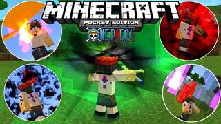 แจก+รีวิวแอดออนวันพีชใหม่โครตเจ๋ง!!มีดาบโยรุและดาบของแชงคูสเทพมาก Minecraft pe 1.20.1 ONEPIECE