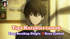 Riview 3 karakter Cowok Anime yang Punya Sikap Dingin, Tapi Memiliki Pesona yang Menawan