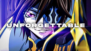 Code Geass | Unforgettable | Edit - Zayril