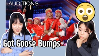 Korean's Surprised Reaction to See Philippine Acrobatic - Urbancrew AGT 2022