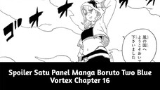 Spoiler Satu Panel Manga Boruto Two Blue Vortex Chapter 16❗