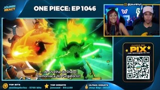 JOUNIN REACT - REAGINDO Zoro e Sanji Vs King e Queen | One piece - EP 1046