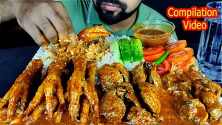 SPICY CHICKEN FEET, CHICKEN LIVER & GIZZARD EATING COMPILATION| BIG BITES| ASMR MUKBANG| #LiveToEATT