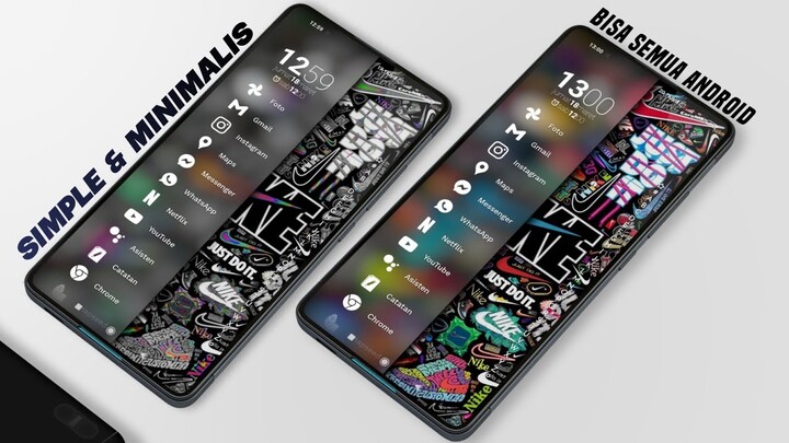 Tema Simple & Minimalis Untuk Semua Android - Best Setup Android 2022!🔥