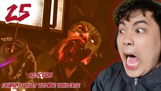 Skibidi Toilet Reaction skibidi toilet zombie universe 25 ( New Virus) พี่สามกลายเป็นซอมบี้