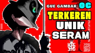 DRAWING : OC si manusia bermuka topi