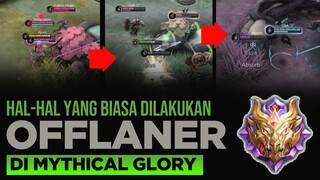 GAMEPLAY DAGING SEMUA. Hal-Hal yang biasa dilakukan EXP Laner/Offlaner di Mythical Glory