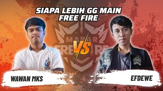 Wawan MKS vs Kopral Jono: Adu Mekanik! Siapa Lebih Hebat? | Mabar Free Fire Match 18 #short