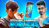 STEALING @SaumRaj 's HORLICKS!! | SKYLIGHTZ GAMING INDIA | FT- @Maxtern