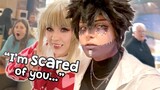 We got hit on AGAIN? | Cosplay in Public | MALL VLOG [ BNHA Cosplay ]