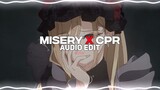 misery x cpr - maroon 5, cupcakke [edit audio]