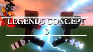 NEW MINECRAFT ANIMATION TRAILER - LEGENDS CONCEPT 3 DIE FOR YOU