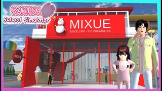 JAJAN MIXUE ES KRIM VIRAL SAKURA SCHOOL SIMULATOR INDONESIA