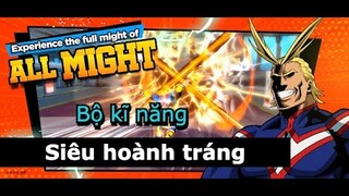 All Might HỦY DIỆT MỌI THỨ với bộ kĩ năng siêu cấp HOÀNH TRÁNG | MHA: The strongest hero