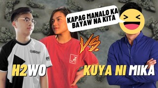 H2WO VS KUYA NI MIKA 1V1 GUSION KAPAG MANALO BAYAW NA KITA FULL❤️❤️