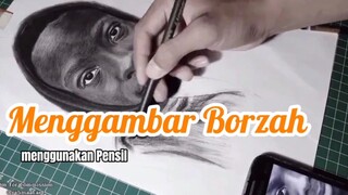 Menggambar Borzah|Artis tiktok