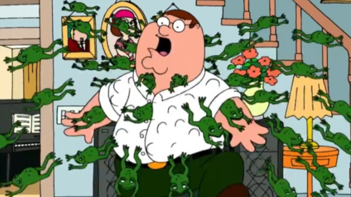 [Family Guy] S2E9 Pete almost became the God of Clam Town just because Chris had a tumor and syphili