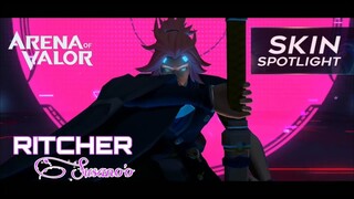 【AOV】SKIN RITCHER SUSANOO PREVIEW | ARENA OF VALOR | LiênQuân | ROV | 傳說對決